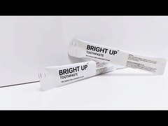 Pâte dentifrice de déplacement de petit mini hôtel avec l'emballage recyclable qui respecte l'environnement de sachet en papier