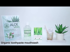 Dentifrices blanchissants à l'aloe vera naturel