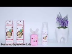 Dentifrice anti-sensibilité à la mousse de dent blanchissante pour l'odeur de la bouche