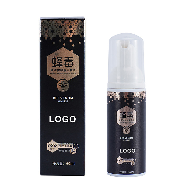 La pâte dentifrice des enfants 50ML organiques blancs libres de fluorure pour 12 ans