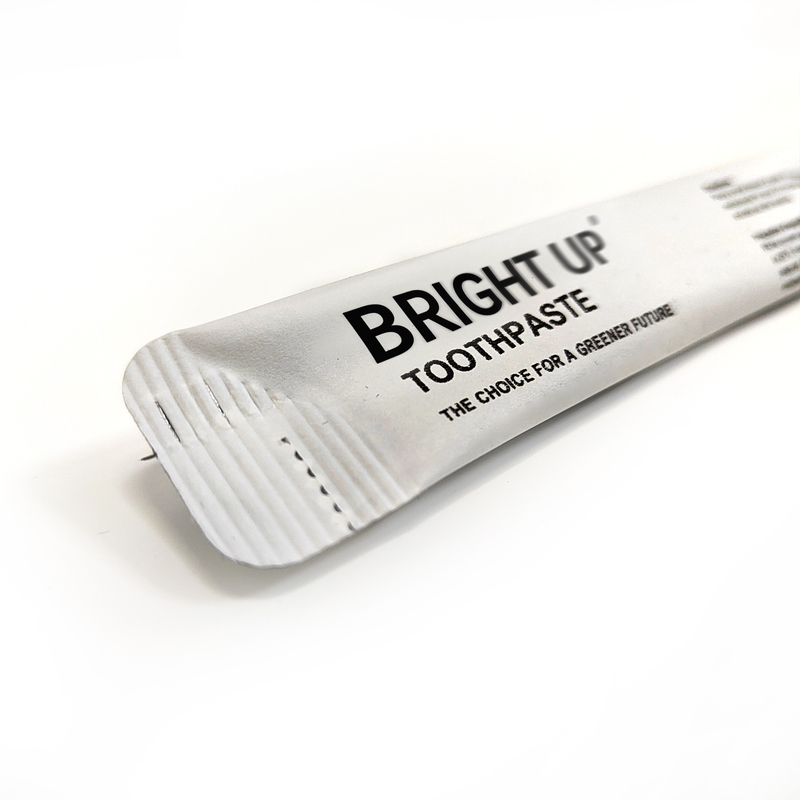 pâte dentifrice en bon état de petite taille de la saveur 6g deux fois un emballage de sac de papier de jour dégradable