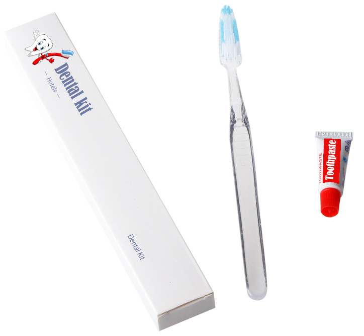 Fil dentaire 3g 6g de shampooing de collutoire de brosse à dents de Kit Small Size Toothpaste With de voyage de costume de soin personnel de vol
