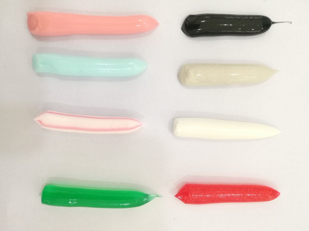 Dents organiques de SASO blanchissant des pâtes dentifrices Crystal Anti Cavity coloré