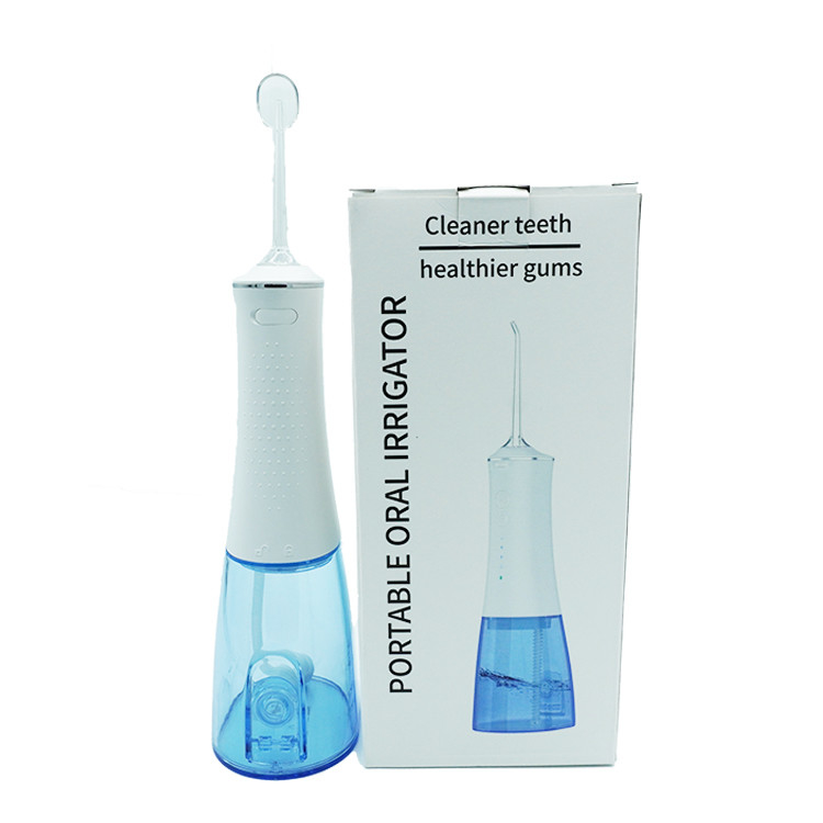 L'eau de nettoyage orale de dent d'Irrigator de l'eau d'air de puissance sans fil électrique dentaire rechargeable tenue dans la main de Flosser Flosser