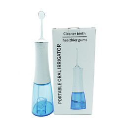 L'eau de nettoyage orale de dent d'Irrigator de l'eau d'air de puissance sans fil électrique dentaire rechargeable tenue dans la main de Flosser Flosser
