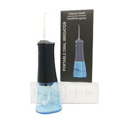 L'eau de nettoyage orale de dent d'Irrigator de l'eau d'air de puissance sans fil électrique dentaire rechargeable tenue dans la main de Flosser Flosser