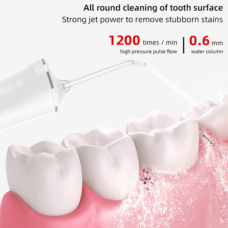 L'eau professionnelle Flosser d'Irrigator de soins dentaires de solvant de plaque dentaire de la maison IPX7 et du voyage