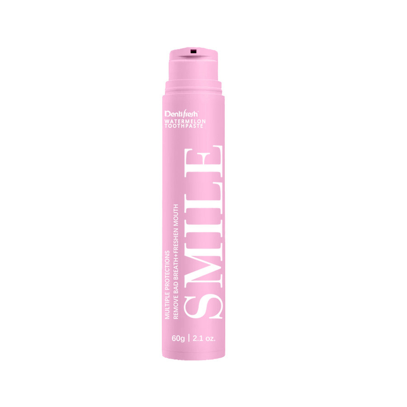 Paquet sensible naturel de pâte dentifrice de la pâte dentifrice 60g de taille de voyage de MSDS fruité