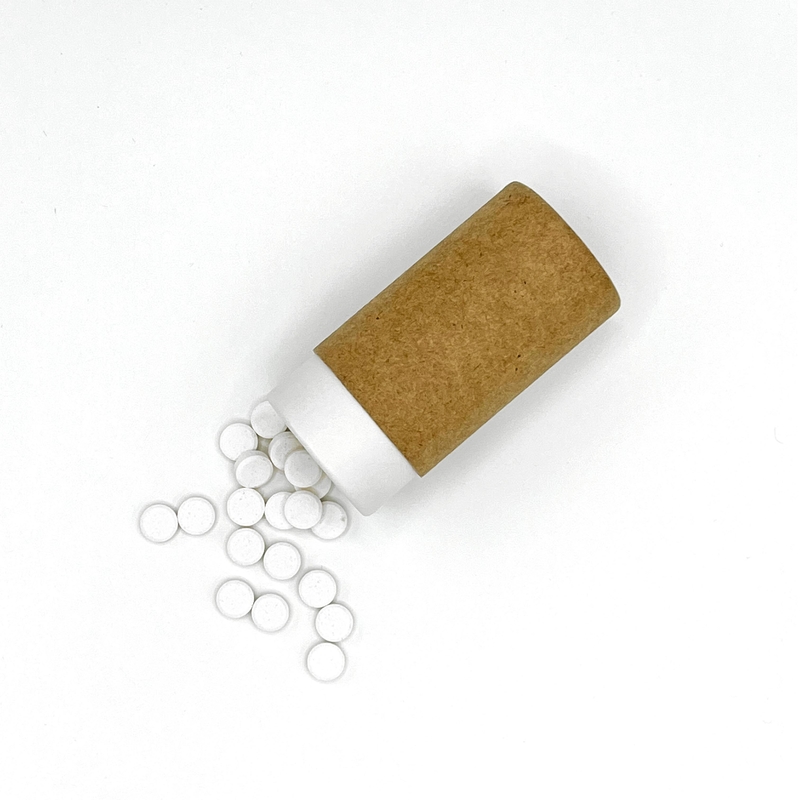 Collutoire de blanchiment naturel dentaire de dents de saveur de pâte dentifrice de solide en bon état de rebut zéro portatif de Tablettes