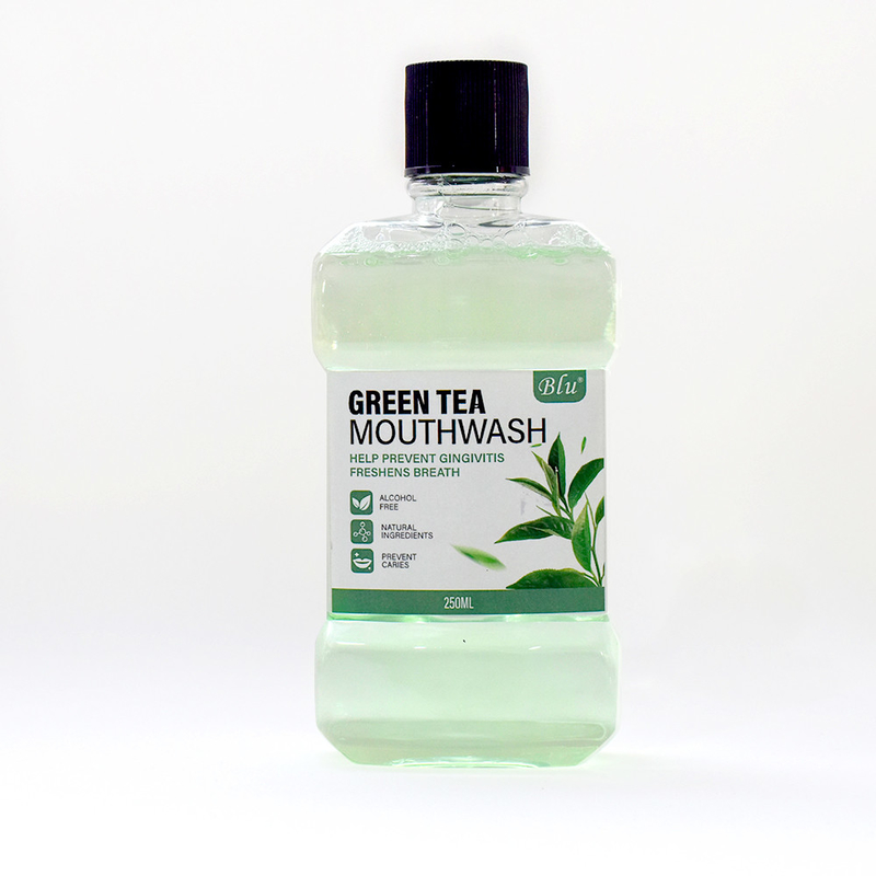 Non-alcoolique Organique Antibactérien Soins de la santé buccale Arôme de fruits 250 ml Rince-bouche Pour la santé des gencives