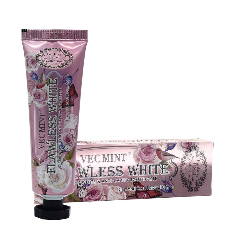 Lily Lily Rose Osmanthus saveur pâte chimique dentifrice avec boîte de papier blanc de 400 g