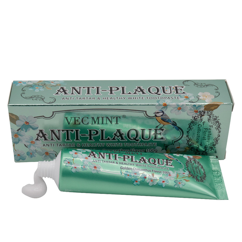 Lily Lily Rose Osmanthus saveur pâte chimique dentifrice avec boîte de papier blanc de 400 g