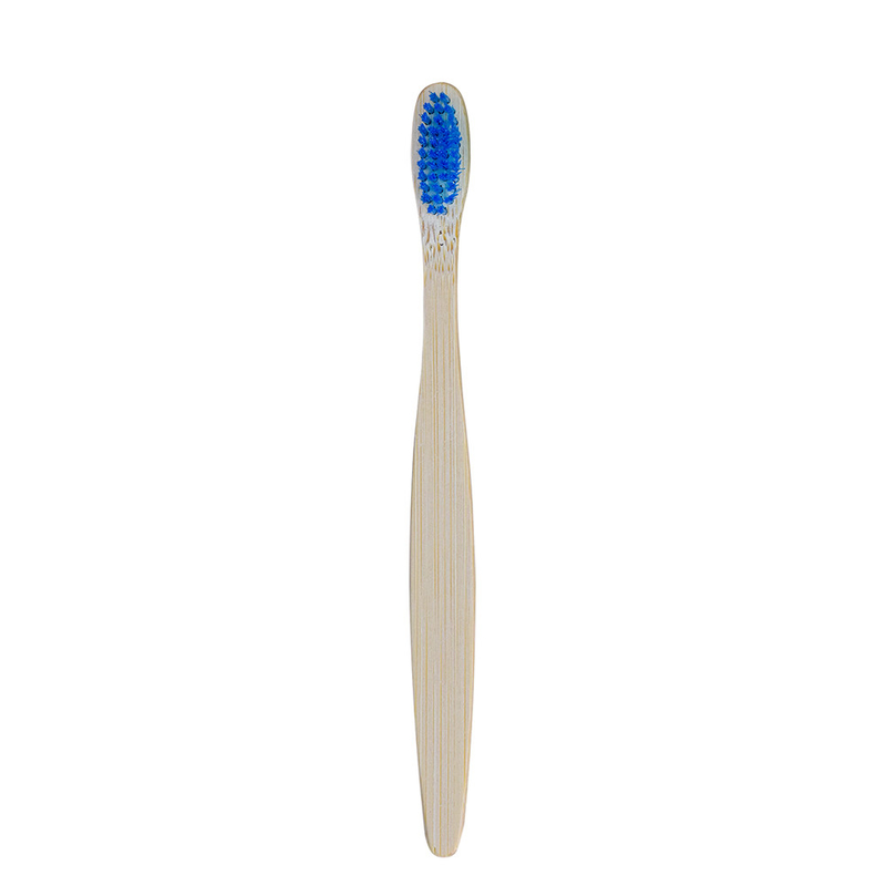 Personnalisé en gros écologique naturel biodégradable couleur douce Hôtel brosse à dents en bambou avec emballage