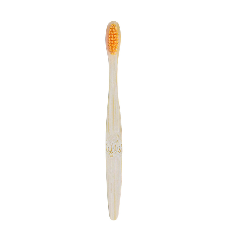 Personnalisé en gros écologique naturel biodégradable couleur douce Hôtel brosse à dents en bambou avec emballage