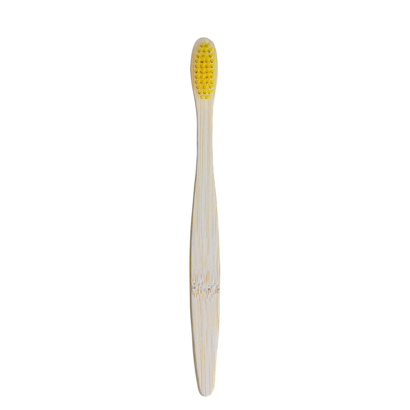 Personnalisé en gros écologique naturel biodégradable couleur douce Hôtel brosse à dents en bambou avec emballage