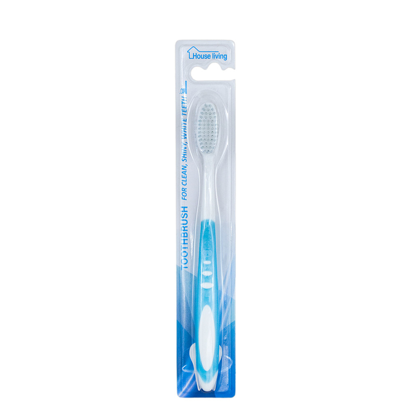 Vente en gros personnalisée pour adultes Voyage à domicile Hôtel en plastique brosse à dents douce à usage domestique en carton à ampoules