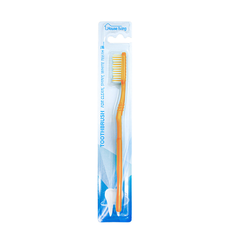Vente en gros personnalisée pour adultes Voyage à domicile Hôtel en plastique brosse à dents douce à usage domestique en carton à ampoules
