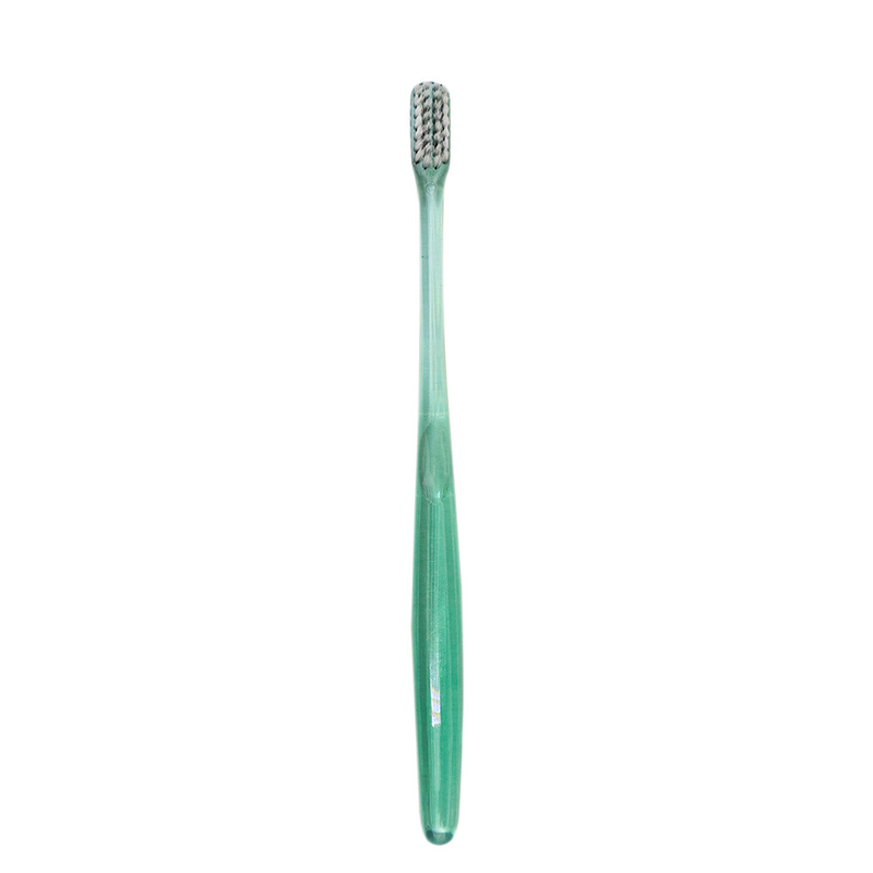 Vente en gros personnalisée pour adultes Voyage à domicile Hôtel en plastique brosse à dents douce à usage domestique en carton à ampoules