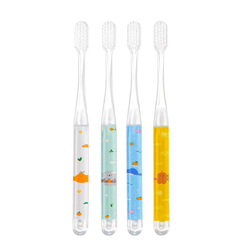 Fabricant Brosse à dents manuelle à brosse à dents ultra douce personnalisée pour adultes à la maison et en voyage Utilisez une brosse à dents en plastique bon marché
