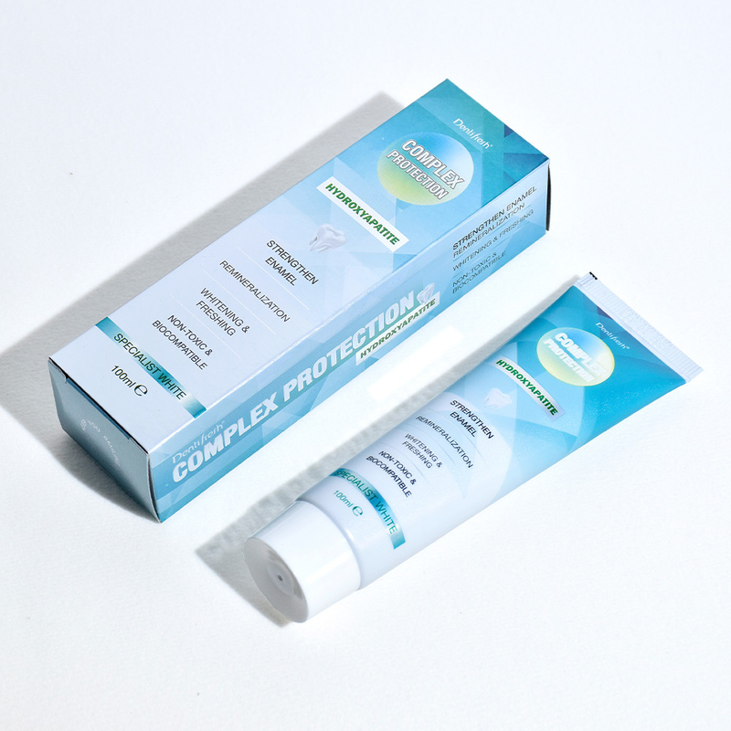 DENTIFRESH 100g de dentifrice à l'hydroxyapatite, à la menthe, au goût de menthe, pour adultes, dentifrice au logo personnalisé