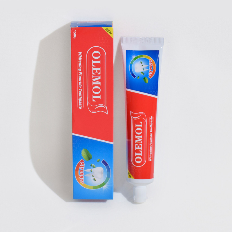 Nouveau Olemol 150g dentifrice à base de plantes - Nutrition avec des herbes naturelles pour des dents plus fortes et des gencives plus saines