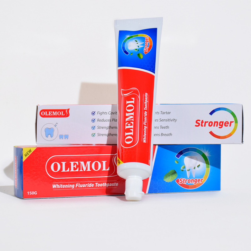 Nouveau Olemol 150g dentifrice à base de plantes - Nutrition avec des herbes naturelles pour des dents plus fortes et des gencives plus saines