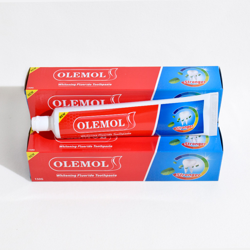 Nouveau Olemol 150g dentifrice à base de plantes - Nutrition avec des herbes naturelles pour des dents plus fortes et des gencives plus saines