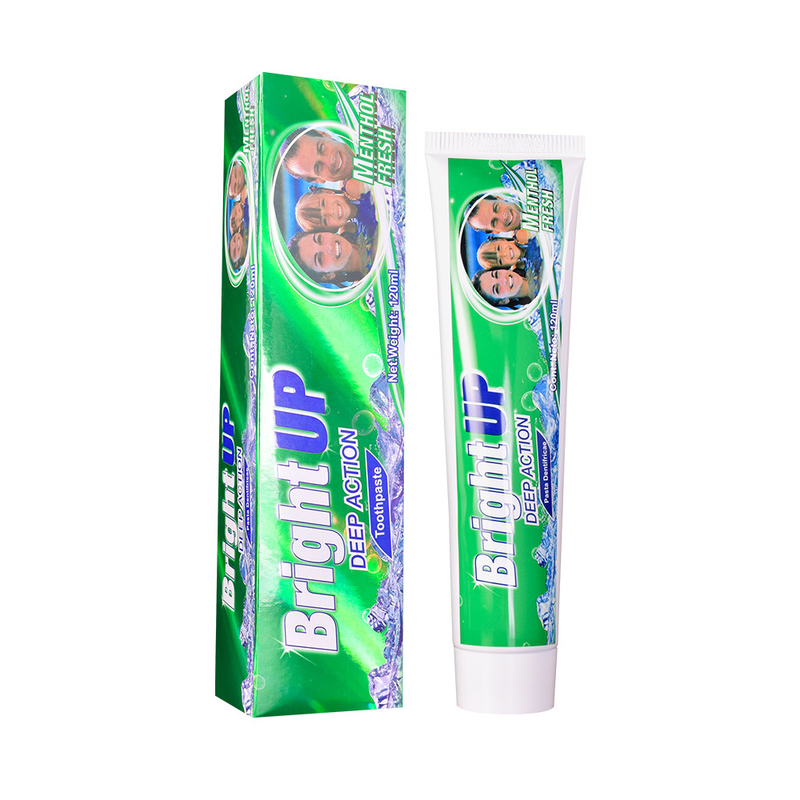 Lumière haute action menthol dentifrice fraîche 120 ml - Une sensation de refroidissement instantané