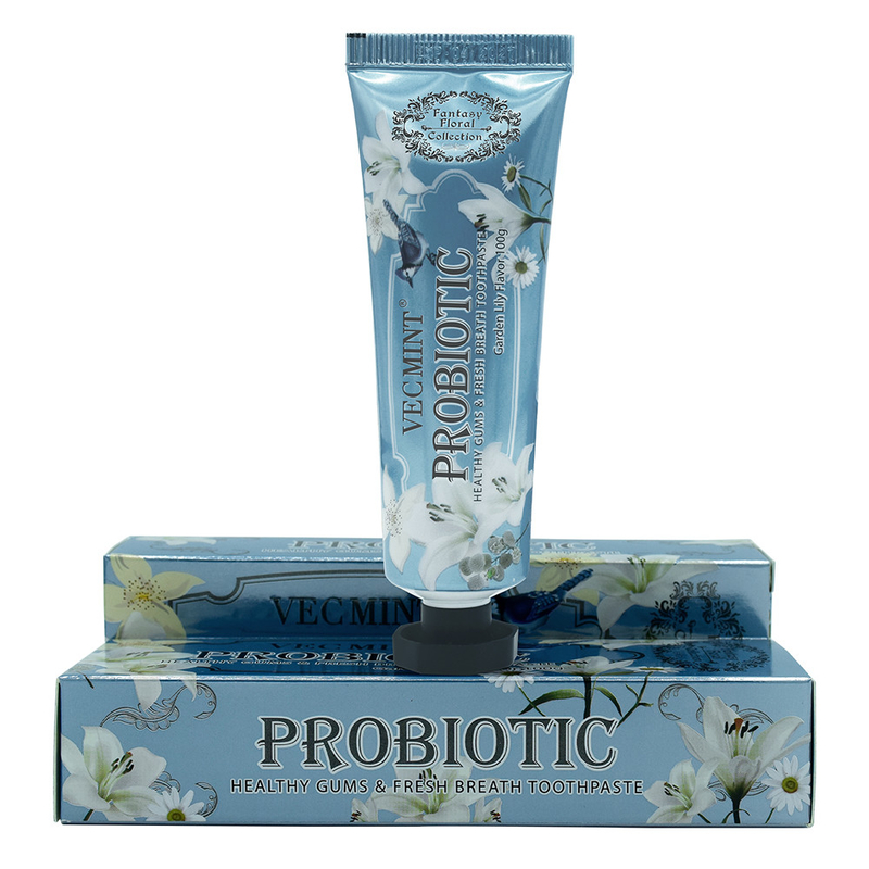 VECMINT Lily dentifrice 100g dentifrice pour les dents saines collection florale fantaisie vente à chaud livraison directe d'usine