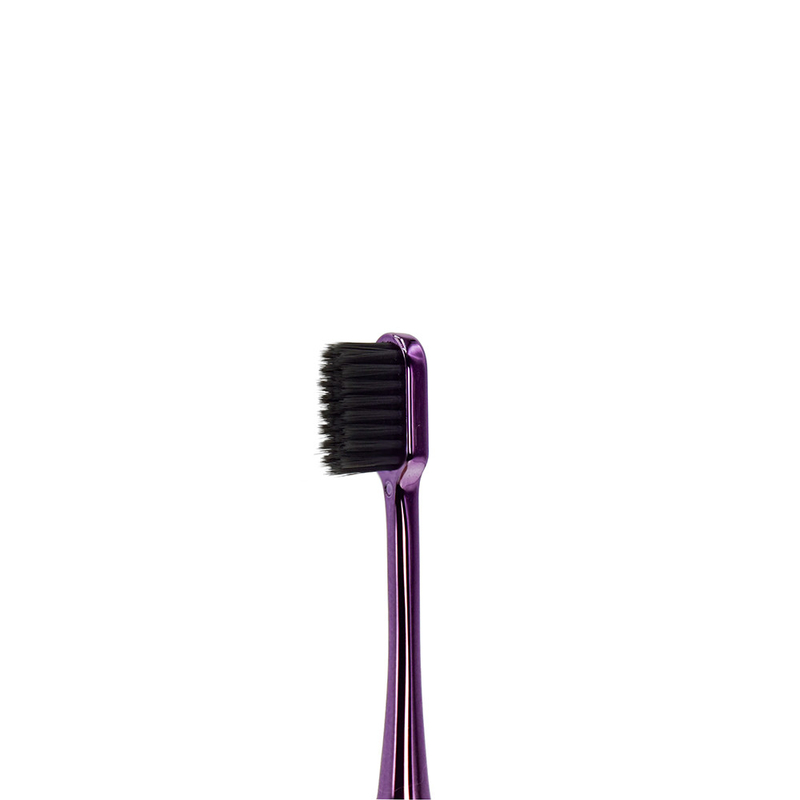 La brosse à dents VECMINT violette haut de gamme pour adultes: un design exquis pour une hygiène buccale supérieure, parfaite pour une utilisation quotidienne