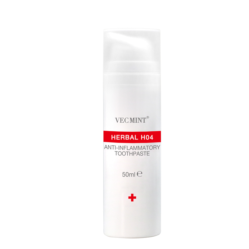 Herbal H01 dentifrice blanchissant les dents avec phytate de sodium et huile essentielle de citronnelle pour un élimination efficace des taches exogènes