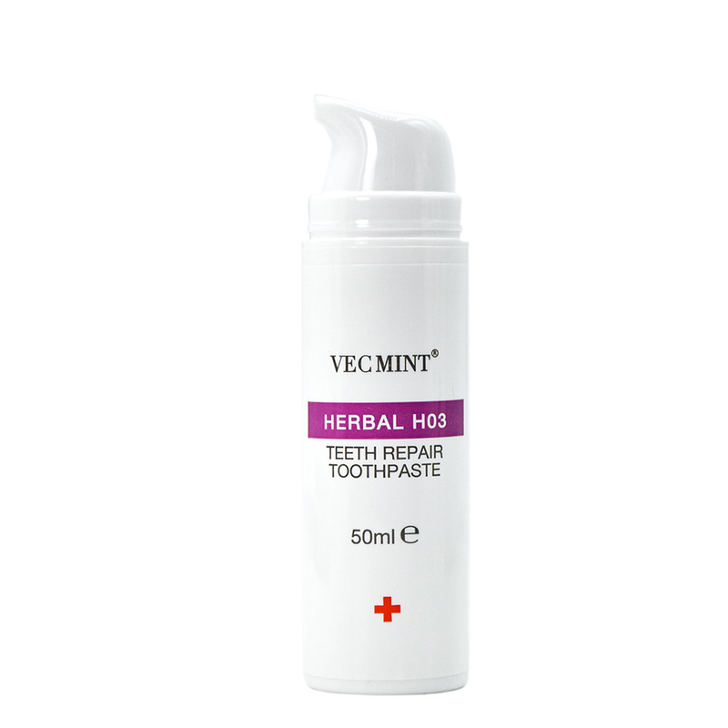 Nouveau produit VECMINT Herbal H03 Dent Repair dentifrice - 50 ml, restaurer vos dents naturellement