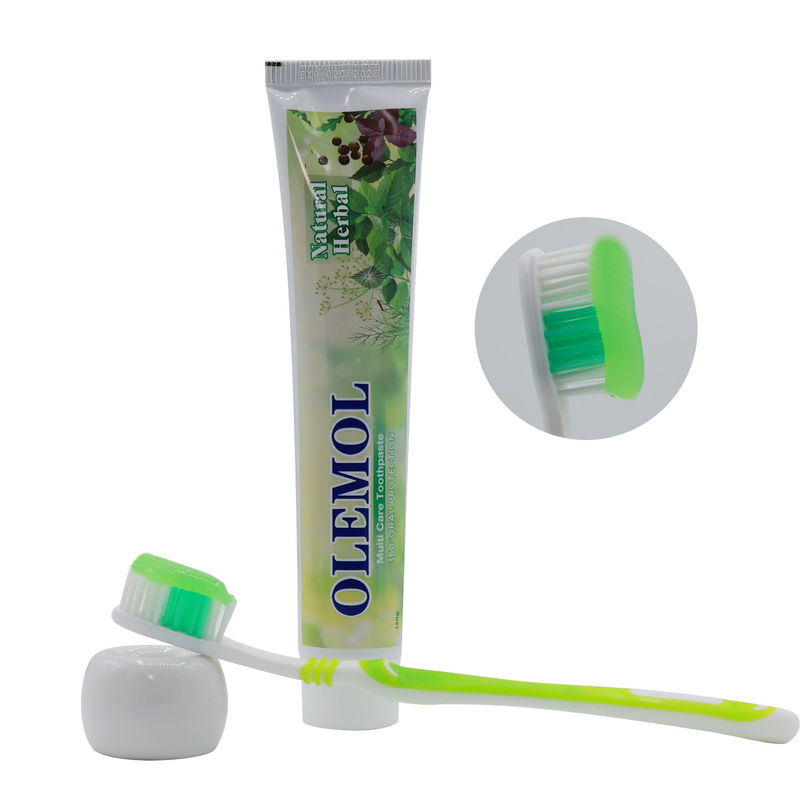 OLEMOL Dentifrice Multi Blanc 90g - Formule Blanchiment Maximal & Anti-Taches pour un Éclaircissement Efficace des Dents & Soin Bucco-Dentaire Quotidien