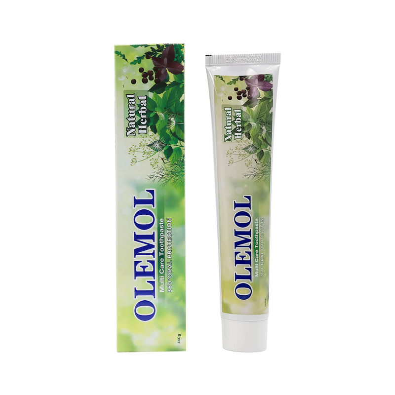 OLEMOL Dentifrice Multi Blanc 90g - Formule Blanchiment Maximal & Anti-Taches pour un Éclaircissement Efficace des Dents & Soin Bucco-Dentaire Quotidien