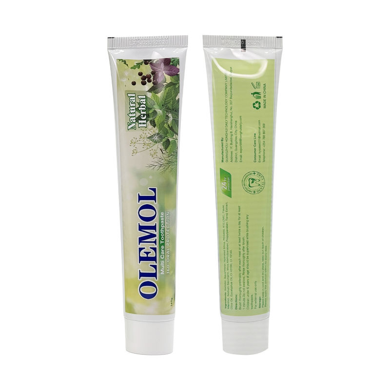 OLEMOL Dentifrice Multi Blanc 90g - Formule Blanchiment Maximal & Anti-Taches pour un Éclaircissement Efficace des Dents & Soin Bucco-Dentaire Quotidien