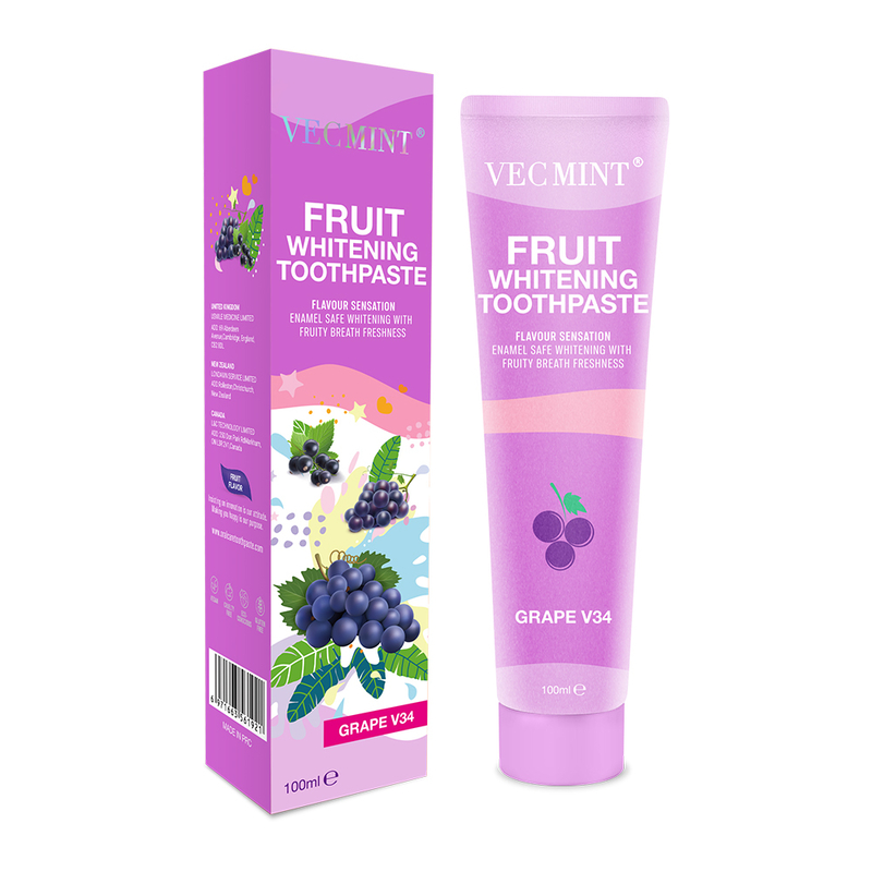Soins bucco-dentaires Pâte à dents à saveur de fruits pour adultes Groupe d'âge Pâte blanchissante pour adultes
