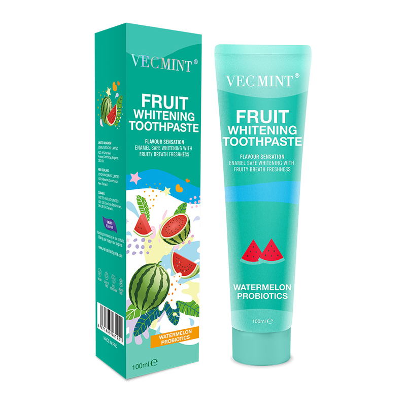Soins bucco-dentaires Pâte à dents à saveur de fruits pour adultes Groupe d'âge Pâte blanchissante pour adultes