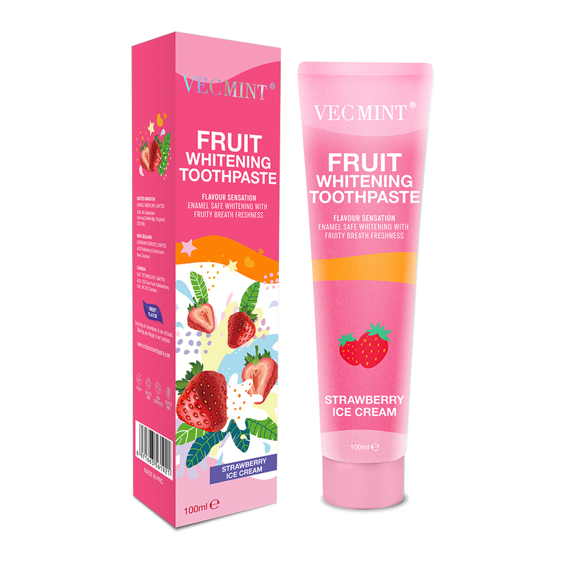 Soins bucco-dentaires Pâte à dents à saveur de fruits pour adultes Groupe d'âge Pâte blanchissante pour adultes