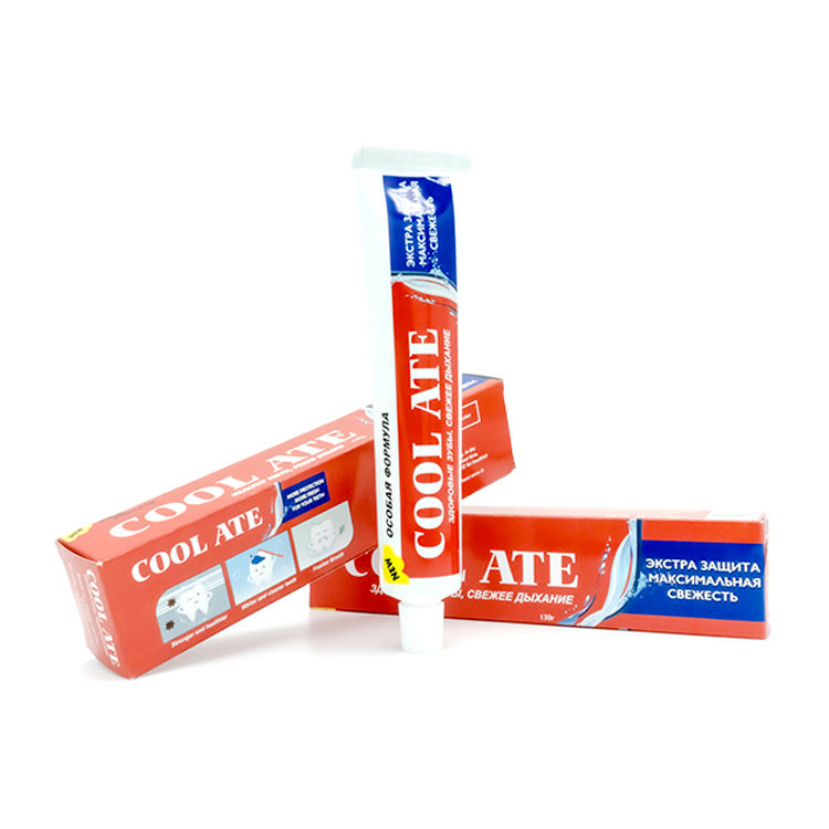 Dentifrice blanchissant non irritant 130g, parfait pour un sourire plus blanc et plus beau