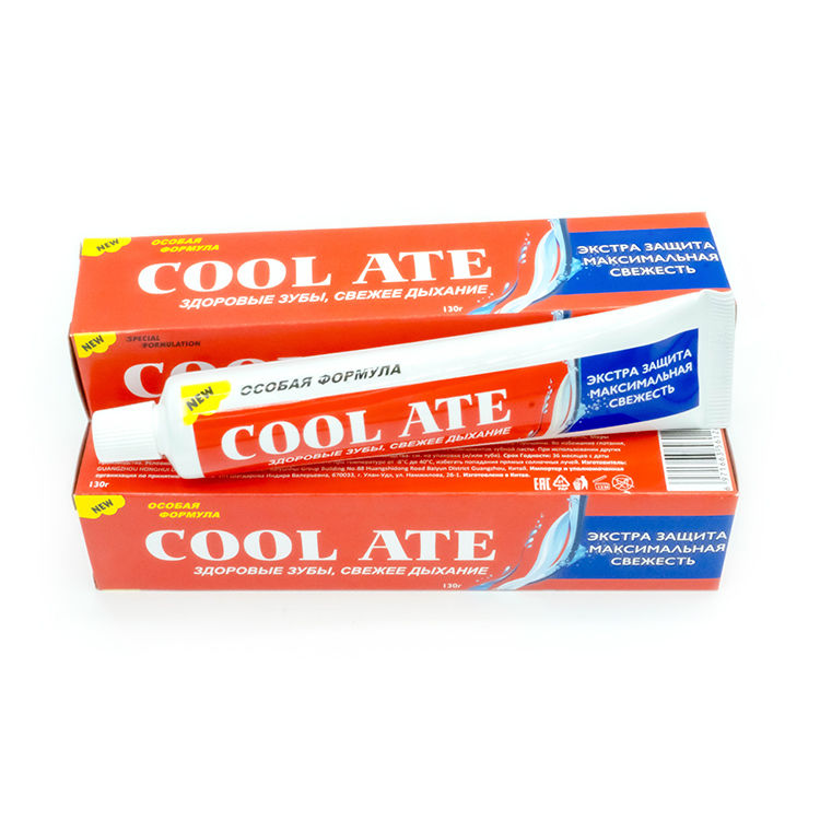 Dentifrice blanchissant non irritant 130g, parfait pour un sourire plus blanc et plus beau