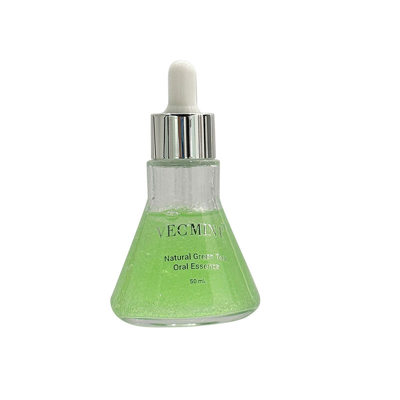 VECMINT Thé vert naturel Essence orale à base de plantes - sérum concentré pour soins bucco-dentaires 50 ml en gros