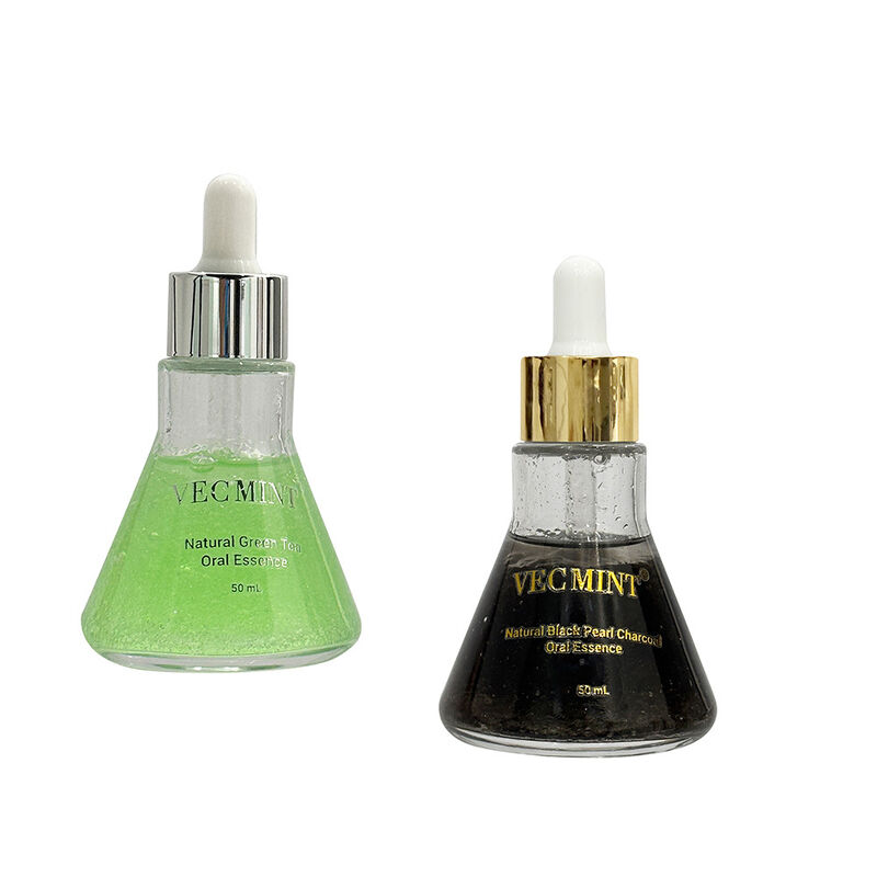 VECMINT Thé vert naturel Essence orale à base de plantes - sérum concentré pour soins bucco-dentaires 50 ml en gros