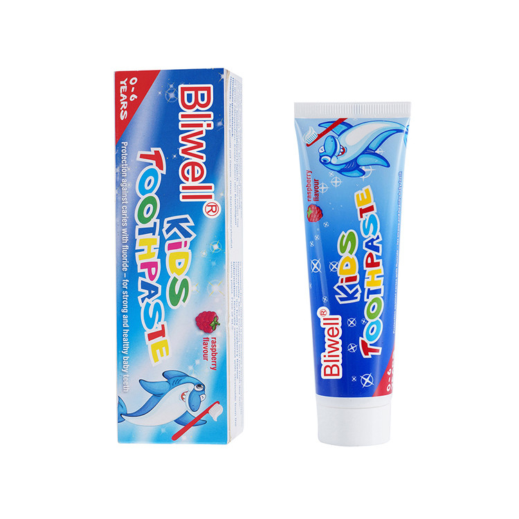 La pâte dentifrice des enfants organiques d'ODM de la protection 50G de cavité pour le bébé de 9 mois