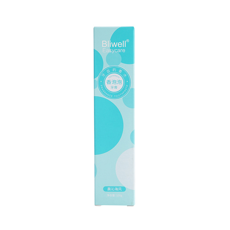La bulle douce parfument la saveur orale de brise marine de pâte dentifrice de soin de souffle frais pour des adultes