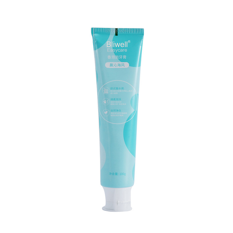 La bulle douce parfument la saveur orale de brise marine de pâte dentifrice de soin de souffle frais pour des adultes