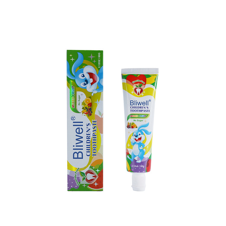les enfants 125g pour bubble-gum le coffre-fort de la pâte dentifrice des enfants assaisonnés de pâte dentifrice pour avaler l'OEM