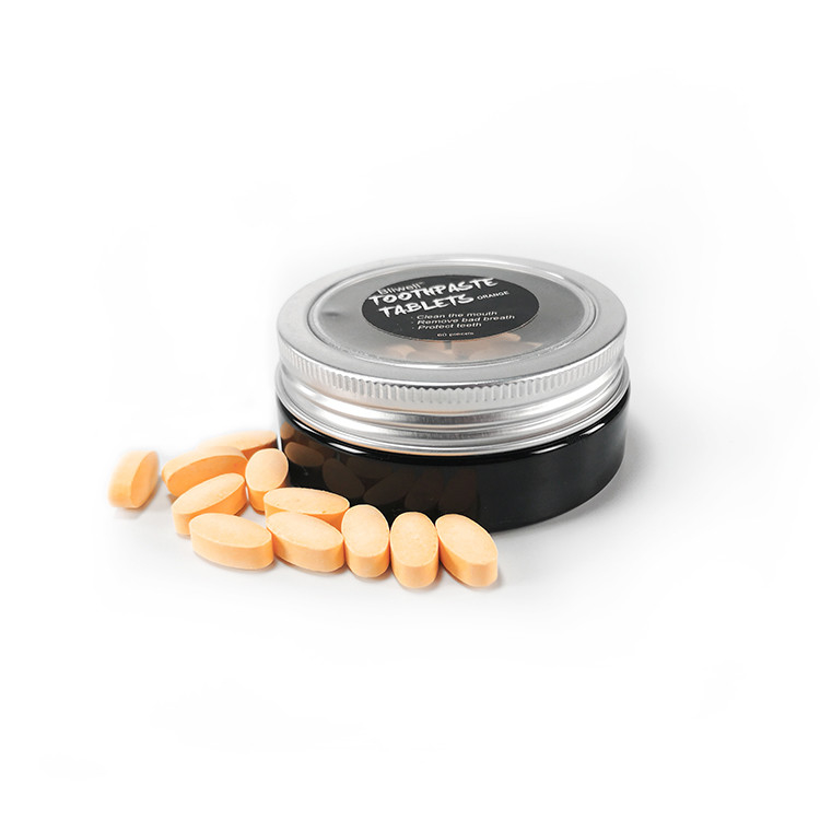 les dents solides de la maison 0.7g/Pc blanchissant marque sur tablette la saveur de fines herbes naturelle de bubble-gum d'essence