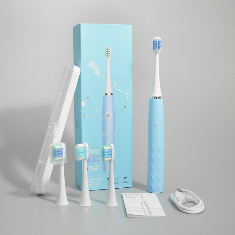 Le commutateur principal de blanchiment électrique de la brosse à dents une apprécient 6 types D'OEM de brosse à dents de soins dentaires et d'actions